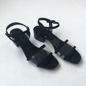 Black Strap Sandals